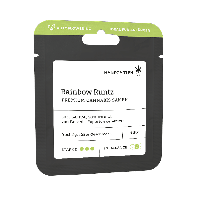 Hanfgarten Rainbow Runtz | Autoflowering