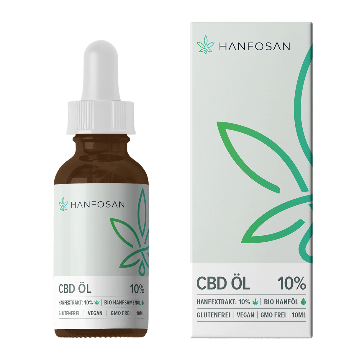 Hanfosan CBD Premium Öl 10 % Vollspektrum · 10 ml