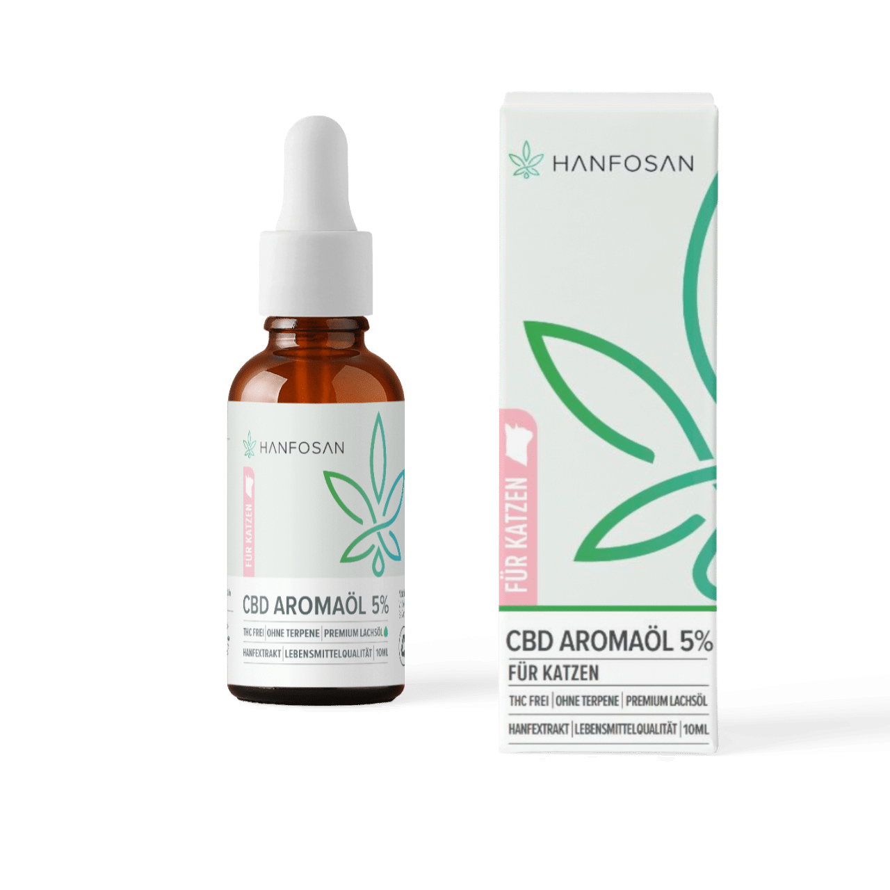 Hanfosan Premium CBD Öl für Katzen 5 % · 10 ml