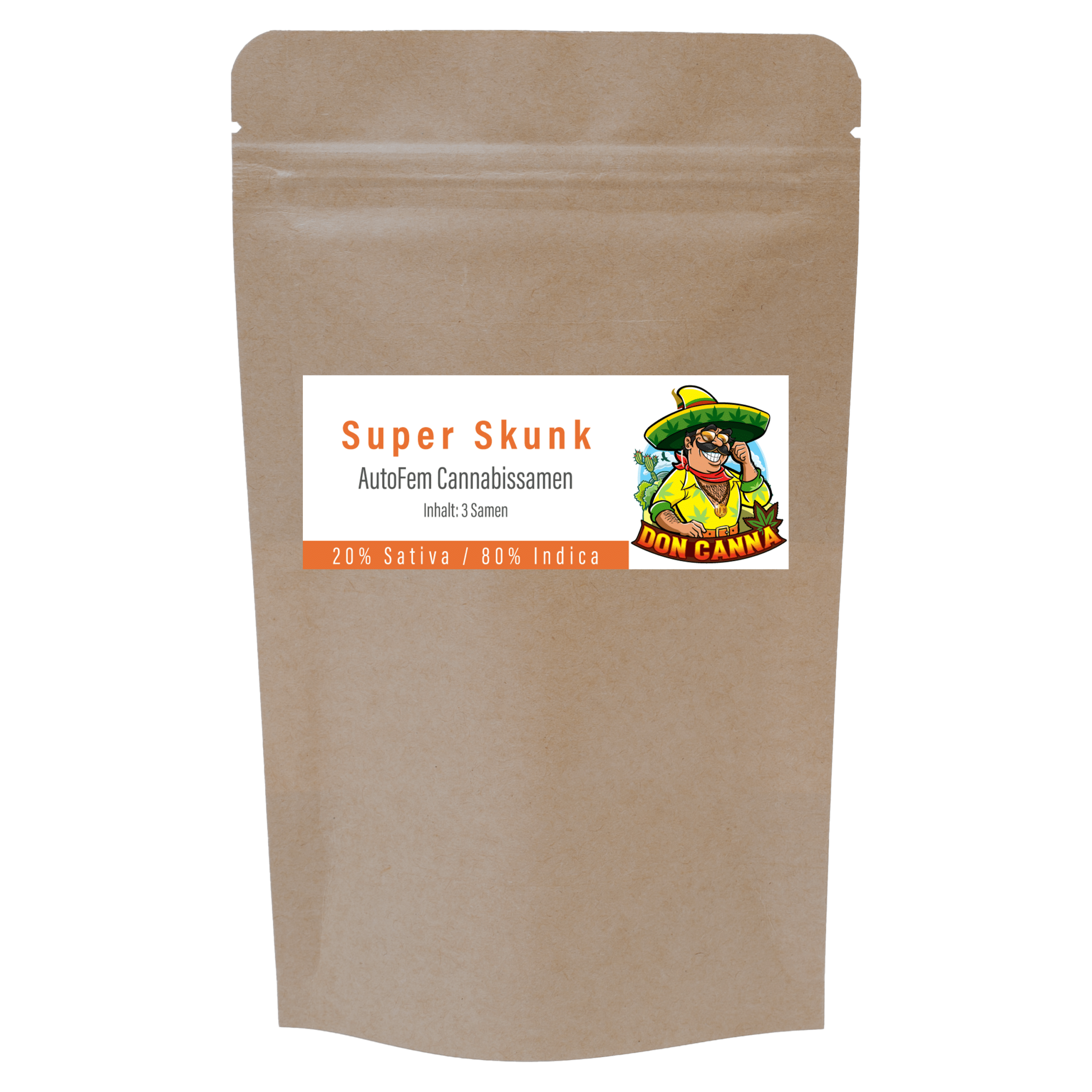 Hanfosan Super Skunk Cannabis Samen Premium THC 22% AutoFem
