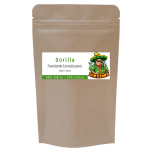 Hanfosan Vision Gorilla Cannabis Samen Premium THC 28%