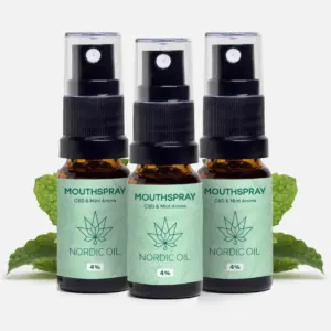 Nordic Oil 3er-Pack: CBD Mundspray (4%)