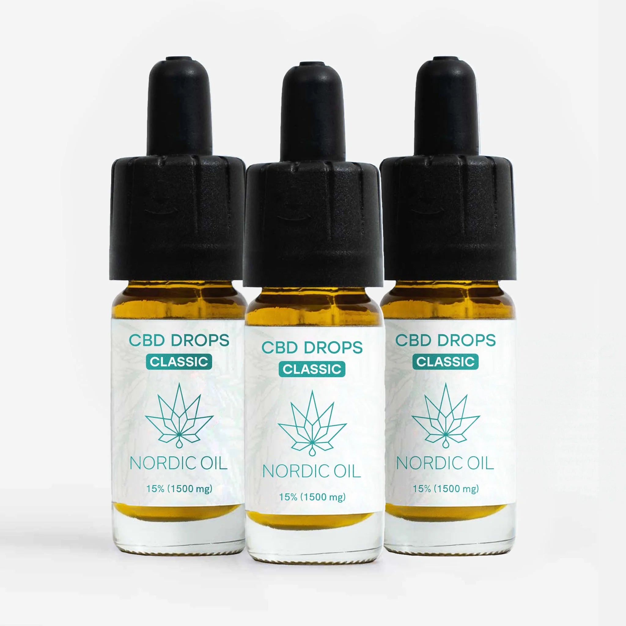 Nordic Oil 3er-Pack: CBD Öl Classic (15%)
