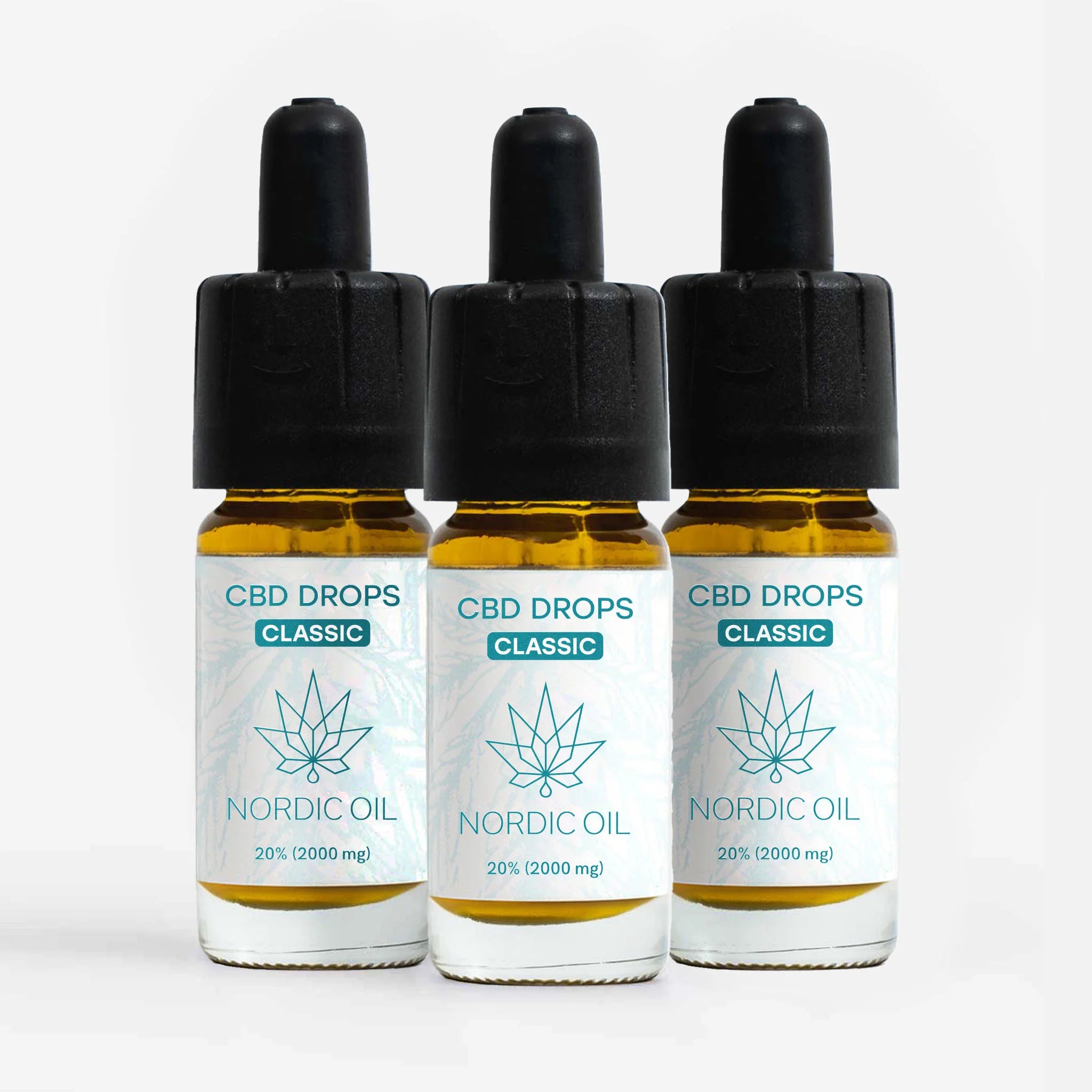 Nordic Oil 3er-Pack: CBD Öl Classic (20%)