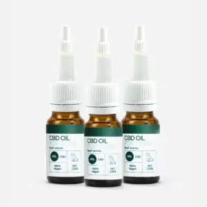 Nordic Oil 3er-Pack: CBD Öl für Hunde - Rind (4%)