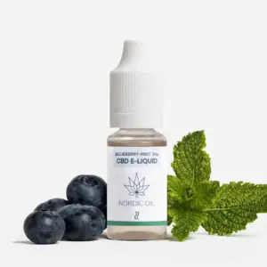 Nordic Oil CBD E-Liquid Blaubeere & Minze
