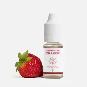 Nordic Oil CBD E-Liquid Erdbeere