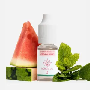 Nordic Oil CBD E-Liquid Wassermelone & Minze