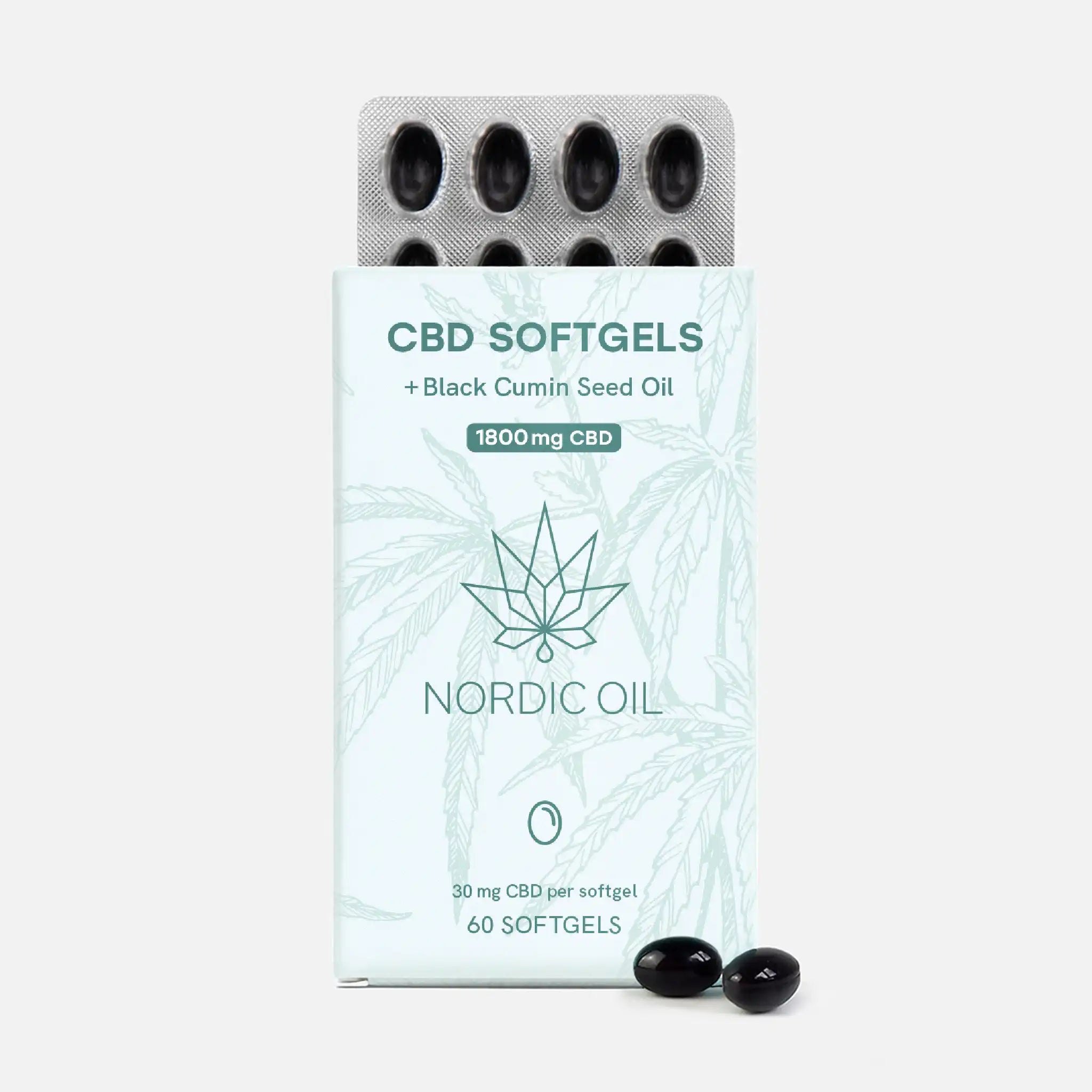 Nordic Oil CBD Kapseln (1800mg)