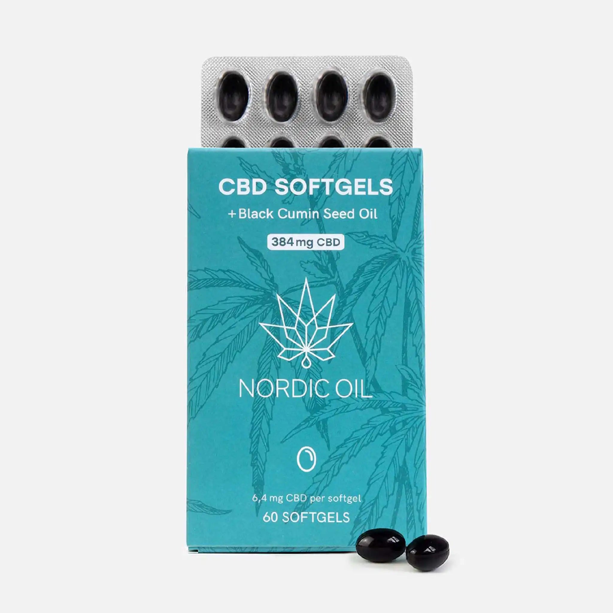 Nordic Oil CBD Kapseln (384mg) Menopause