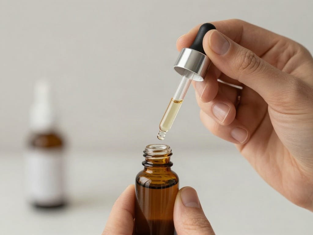 CBD Öl Pipette